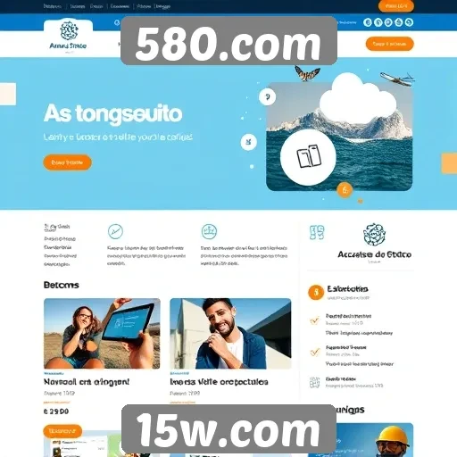 Plataforma 580.com se destaca pela experiência do usuário